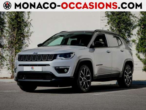 Jeep-Compass-1.3 GSE T4 190ch Limited 4xe PHEV AT6-Occasion Monaco