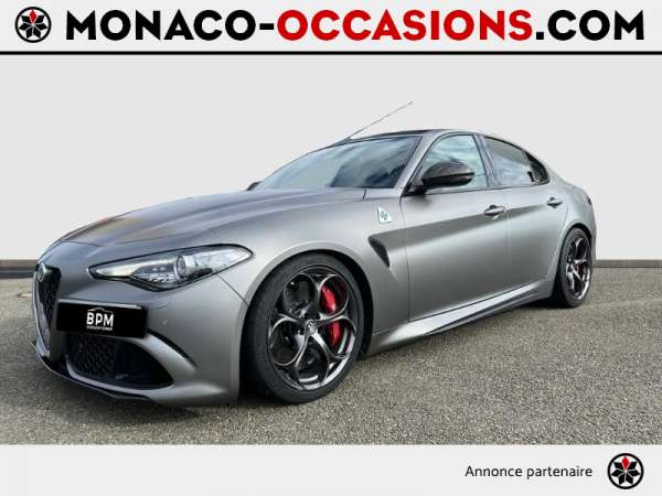Alfa-Romeo-Giulia-2.9 V6 510ch NRING MY19-Occasion Monaco