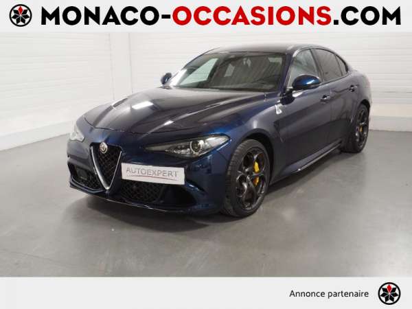 Alfa-Romeo-Giulia-2.9 V6 510ch Quadrifoglio-Occasion Monaco