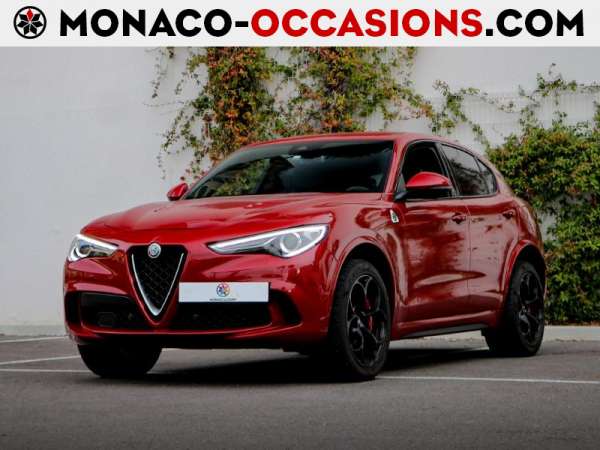 Alfa-Romeo-Stelvio-2.9 V6 510ch Quadrifoglio Q4 AT8 MY20-Occasion Monaco