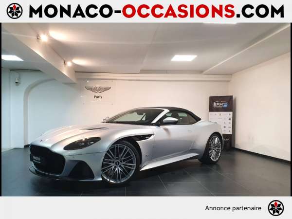 Aston Martin-DBS Volante-V12 5.2 725ch Superleggera BVA8-Occasion Monaco