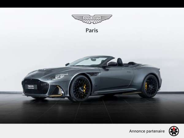 Aston Martin-DBS Volante-V12 5.2 770ch BVA8 DBS ULTIMATE VOLANTE-Occasion Monaco