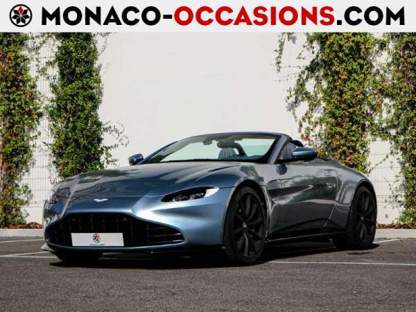 Aston Martin-V8 Vantage Roadster-Volante 4.0 510ch BVA ZF8-Occasion Monaco