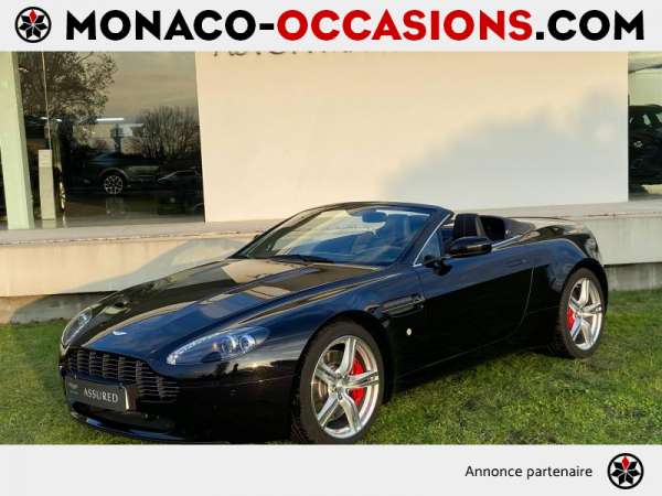 Aston Martin-V8 Vantage Roadster-4.7 Sportshift-Occasion Monaco