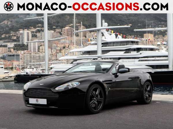 Aston Martin-V8 Vantage Roadster-V8 4.7 420ch-Occasion Monaco