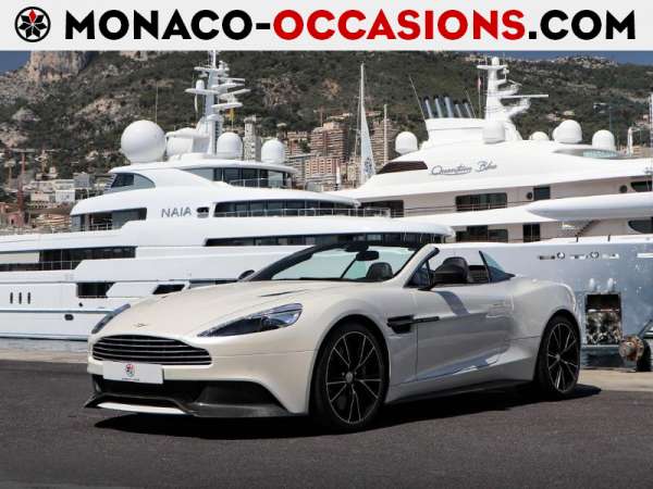 Aston Martin-Vanquish Volante-V12 5.9 574ch Touchtronic 2-Occasion Monaco