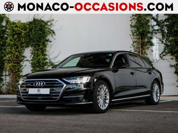 Audi-A8-55 TFSI 340ch Avus Extended Limousine quattro tiptronic 8 180g-Occasion Monaco