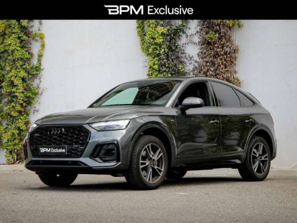 Audi-Q5-40 TDI Mild Hybrid 204ch S line quattro S tronic 7-Occasion Monaco