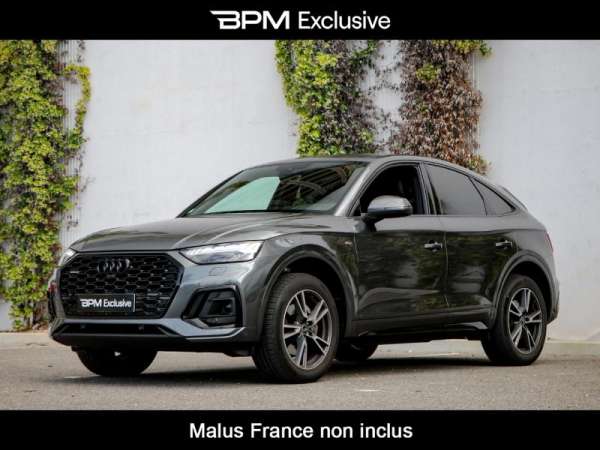 Audi-Q5-40 TDI Mild Hybrid 204ch S line quattro S tronic 7-Occasion Monaco