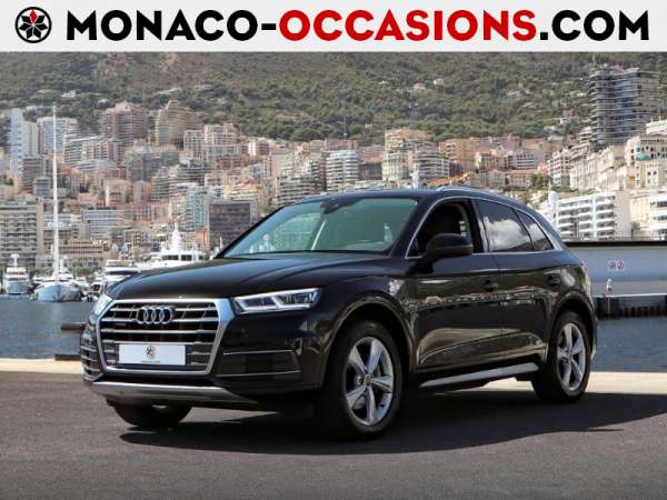 Audi-Q5-2.0 TDI 190ch Design quattro S tronic 7-Occasion Monaco
