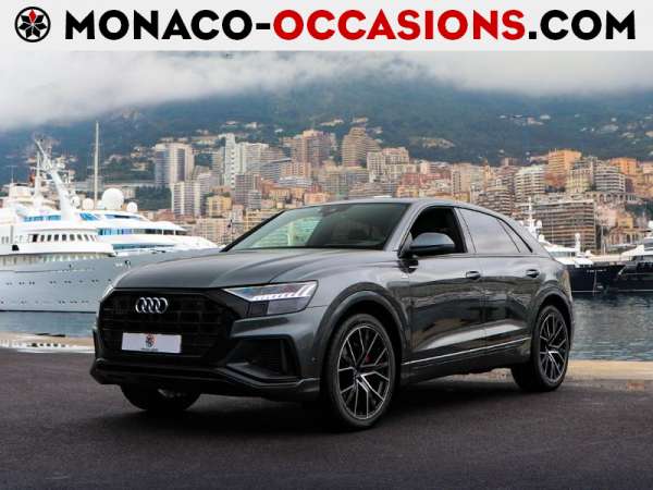 Audi-Q8-50 TDI 286ch S line quattro tiptronic 8-Occasion Monaco