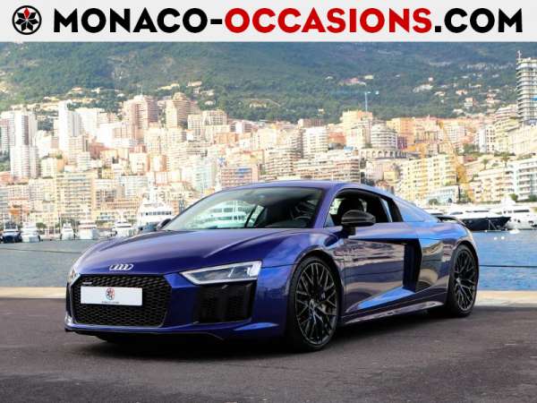 Audi-R8-5.2 V10 FSI 610ch Plus quattro S tronic 7-Occasion Monaco