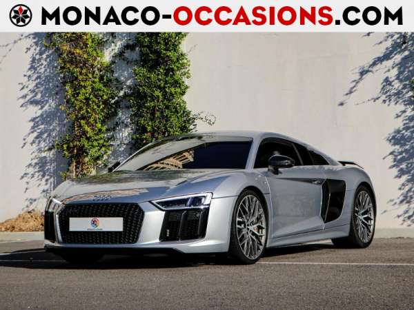 Audi-R8-5.2 V10 FSI 610ch Plus quattro S tronic 7-Occasion Monaco