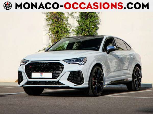 Audi-RS Q3 Sportback-2.5 TFSI Sportback 400ch quattro S tronic 7 28cv-Occasion Monaco