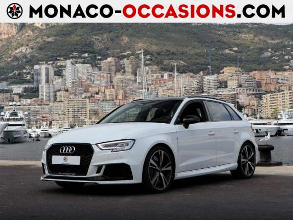 Audi-RS3 Sportback-2.5 TFSI 400ch quattro S tronic 7-Occasion Monaco