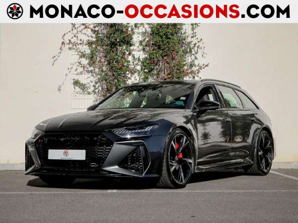 Audi-RS6 Avant-4.0 V8 TFSI 600ch quattro tiptronic-Occasion Monaco