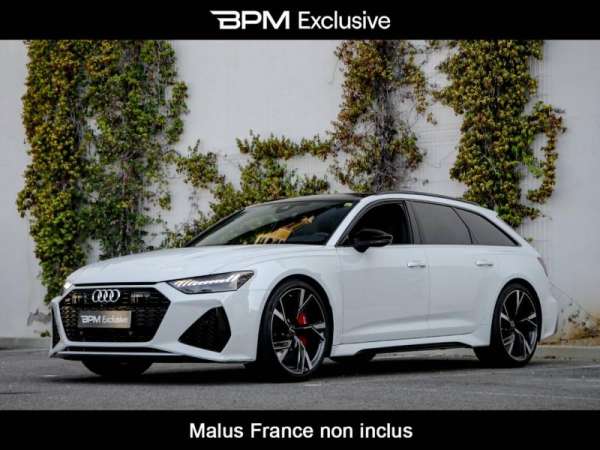Audi-RS6 Avant-4.0 V8 TFSI 600ch quattro tiptronic 53cv-Occasion Monaco