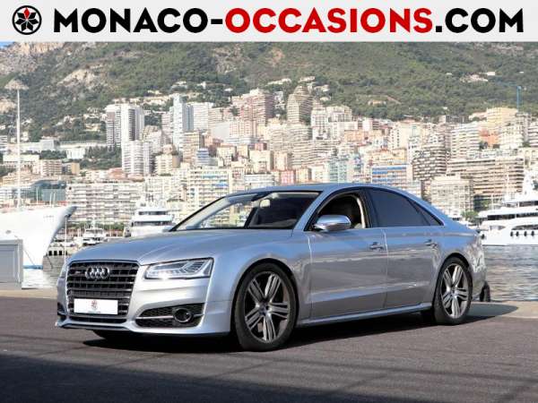 Audi-S8-4.0 V8 TFSI 520ch quattro Tiptronic-Occasion Monaco