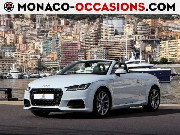 Audi-TT Roadster-45 TFSI 245ch S line quattro S tronic 7-Occasion Monaco