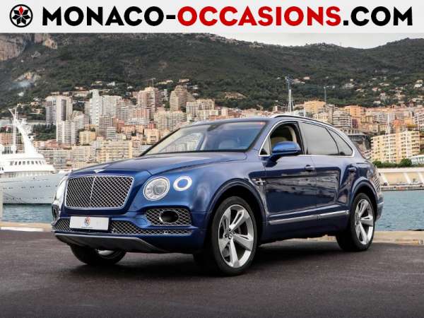 Bentley-Bentayga-6.0 W12 608ch-Occasion Monaco