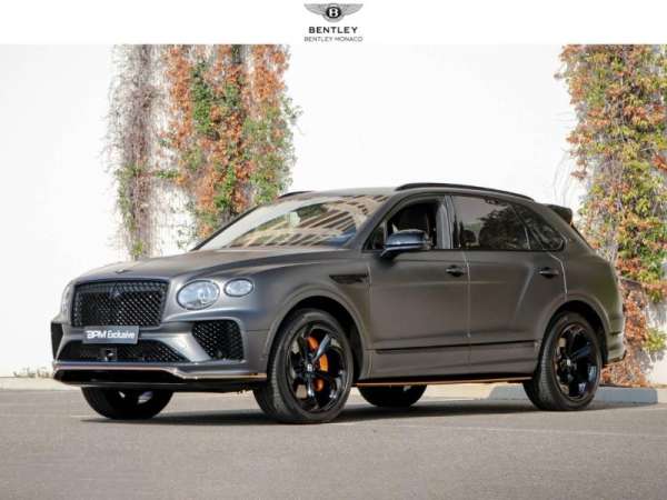 Bentley-Bentayga-S Black Edition V8 4.0 550ch-Occasion Monaco