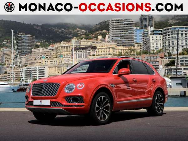 Bentley-Bentayga-6.0 W12 608ch-Occasion Monaco