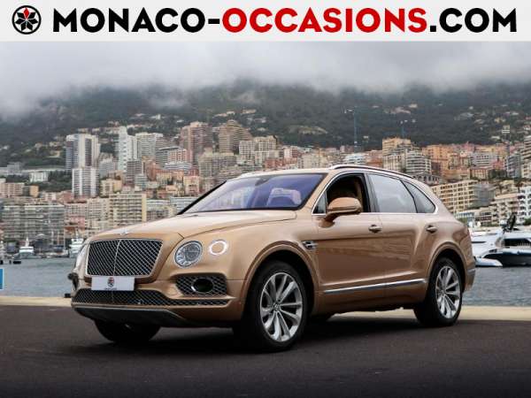 Bentley-Bentayga-6.0 W12 608ch-Occasion Monaco