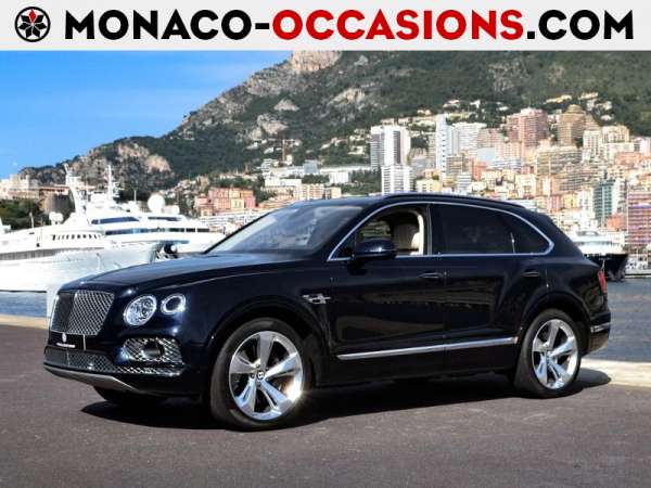 Bentley-Bentayga-6.0 W12 608ch-Occasion Monaco