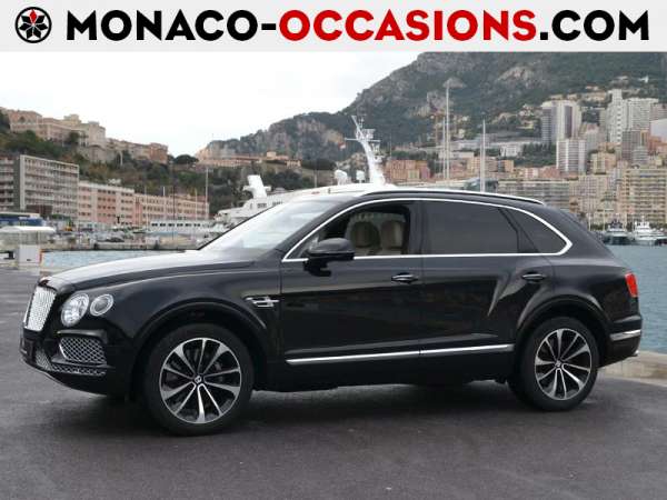 Bentley-Bentayga-Diesel V8 435ch-Occasion Monaco