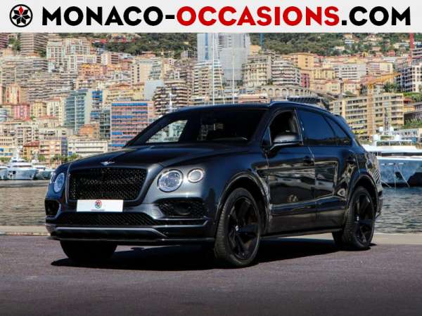 Bentley-Bentayga-6.0 W12 608ch-Occasion Monaco
