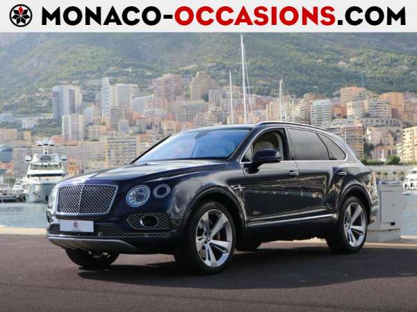 Bentley-Bentayga-6.0 W12 Twin Turbo TSI 608ch-Occasion Monaco