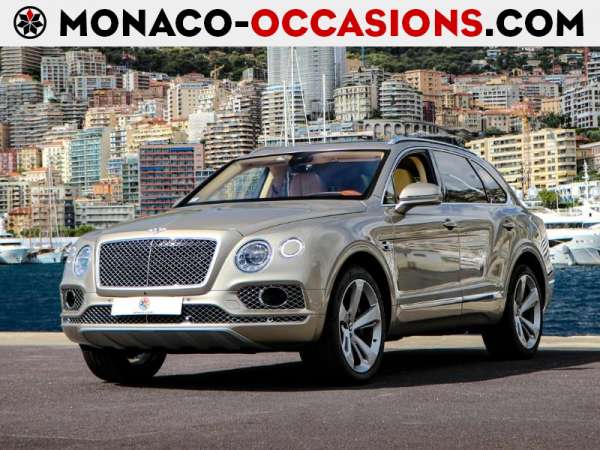 Bentley-Bentayga-6.0 W12 608ch-Occasion Monaco