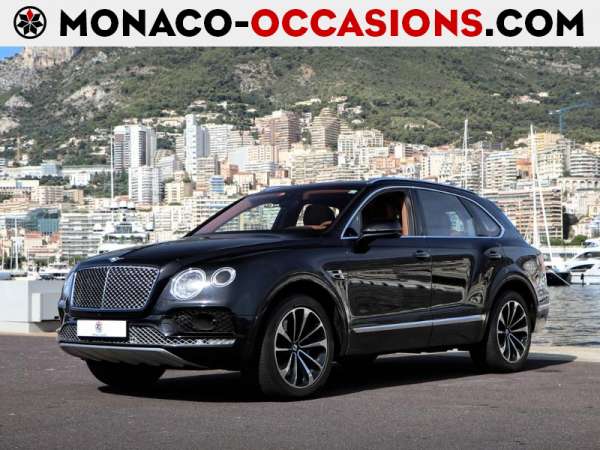 Bentley-Bentayga-6.0 W12 608ch-Occasion Monaco
