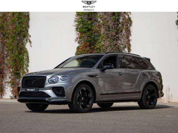 Bentley-Bentayga-S V8 4.0 550ch-Occasion Monaco