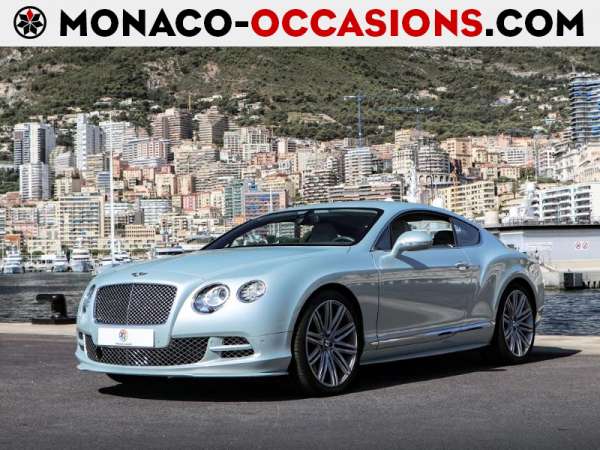 Bentley-Continental GT-W12 6.0 Speed-Occasion Monaco