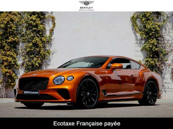 Bentley-Continental GT-Speed W12 6.0 659ch-Occasion Monaco