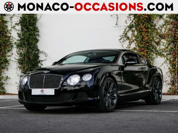 Bentley-Continental GT-W12 6.0 Speed-Occasion Monaco