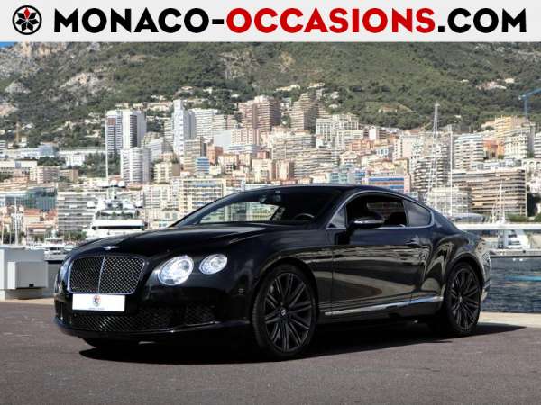 Bentley-Continental GT-W12 6.0 Speed-Occasion Monaco