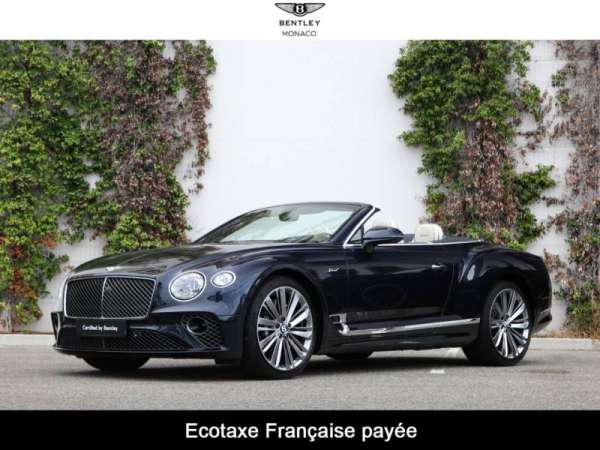 Bentley-Continental GTC-Speed W12 6.0 659ch-Occasion Monaco