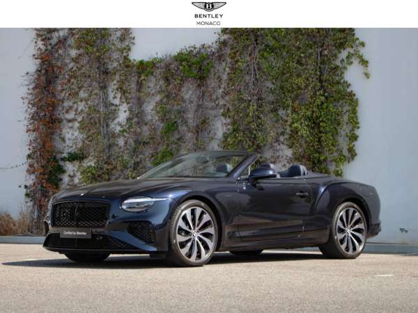 Bentley-Continental GTC-Black Edition V8 Hybrid 680ch-Occasion Monaco