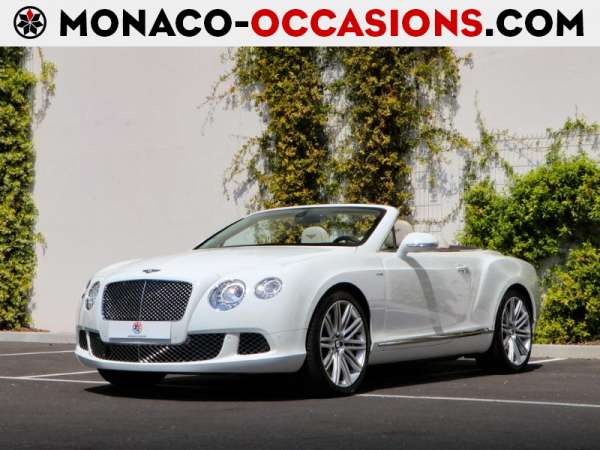 Bentley-Continental GTC-W12 6.0 Speed-Occasion Monaco