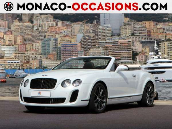 Bentley-Continental GTC-6.0 Ice Speed Record-Occasion Monaco