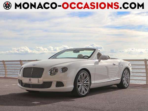 Bentley-Continental GTC-W12 6.0 Speed-Occasion Monaco