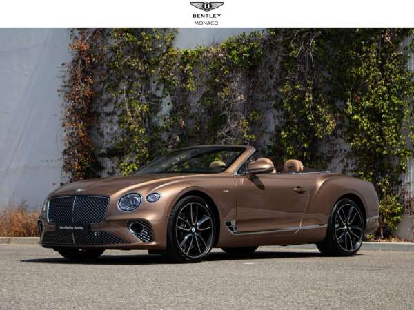 Bentley-Continental GTC-Azure V8 4.0 550ch-Occasion Monaco