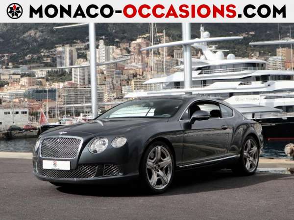 Bentley-Continental-GT W12 6.0 Pack Mulliner-Occasion Monaco