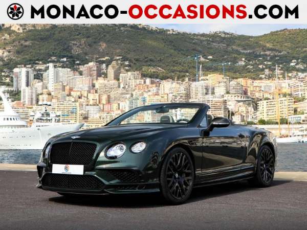 Bentley-Continental-GTC 710ch Supersport-Occasion Monaco