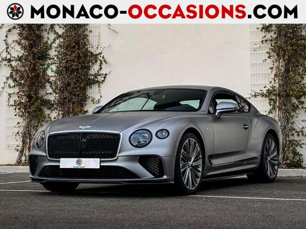 Bentley-Continental-GT Speed 659cv-Occasion Monaco