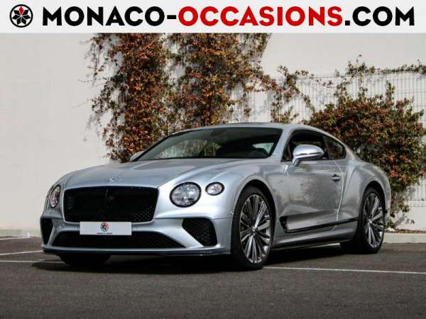 Bentley-Continental-GT Speed 6.0 W12 659ch-Occasion Monaco