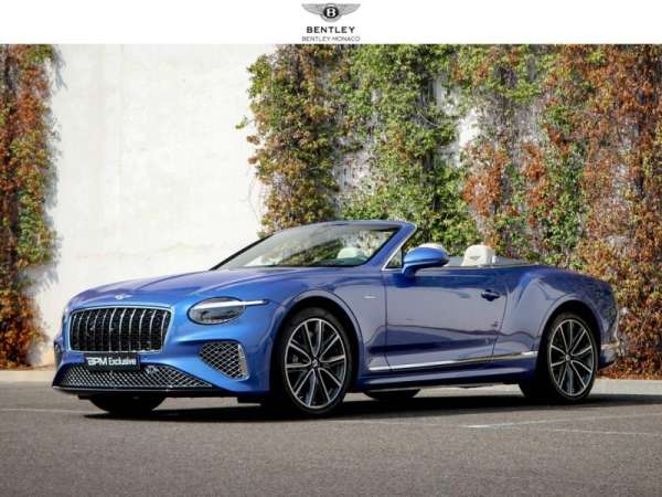 Bentley-Continental-GTC Azure V8 Hybrid 4.0 680ch-Occasion Monaco