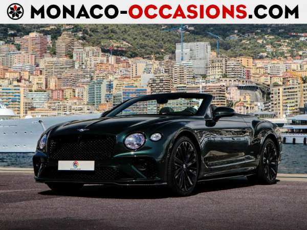 Bentley-New-Continental GTC Speed 659cv-Occasion Monaco